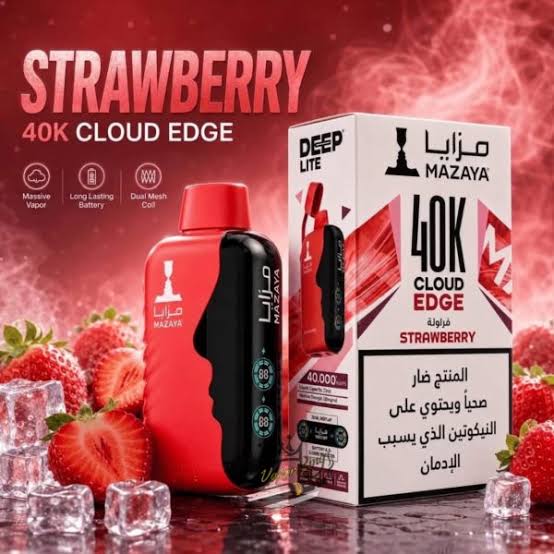 Mazaya Deep Lite 40000 Puffs Strawberry