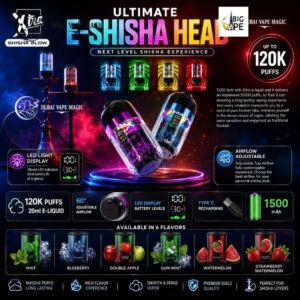 Xtra Shisha Blow 120K Puffs Disposable E-Shisha Head