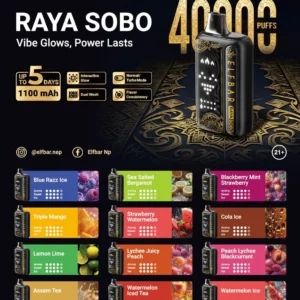 ELFBAR Raya Sobo 40000 Puffs Disposable Vape