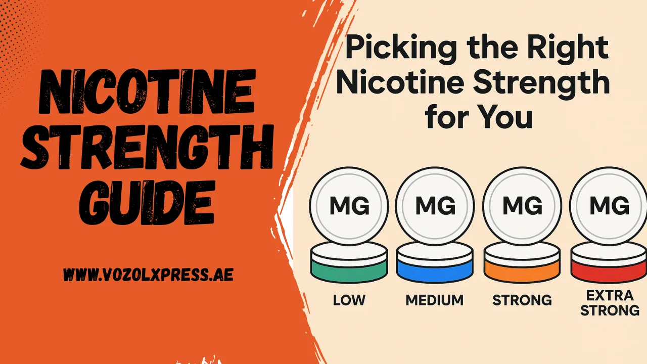 How to Choose the Right Nicotine Strength in UAE Vapes