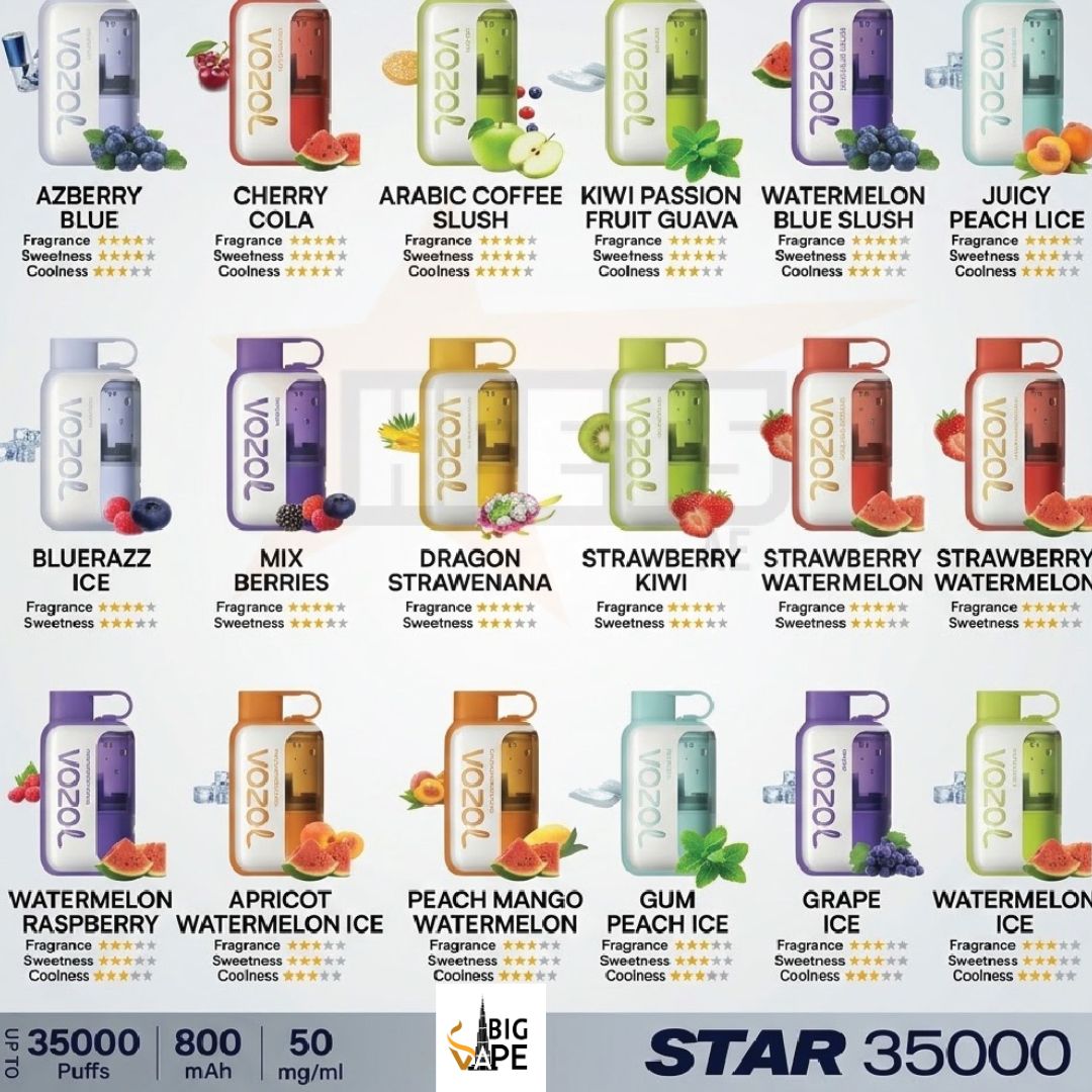 Vozol Star 35000 Puffs
